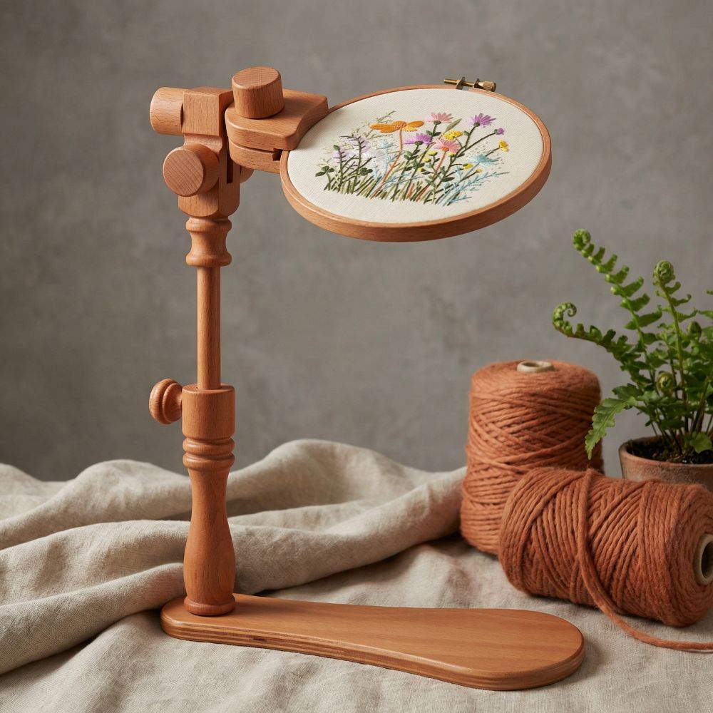 Embroidery Hoop Stand - 전문가용 휴대용 자수틀 스탠드, 안정적인 자수