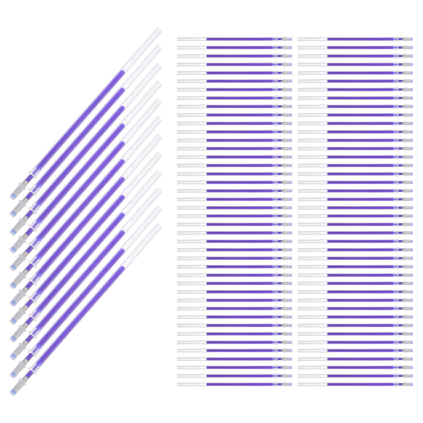 Transfer Pen Ink - 100개입 열 지워지는 패브릭 펜 리필,