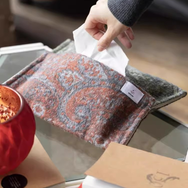 Embroidery In Indonesia - 인도네시아에서 수입한 투컬러 패치워크 '페이즐리 패턴'