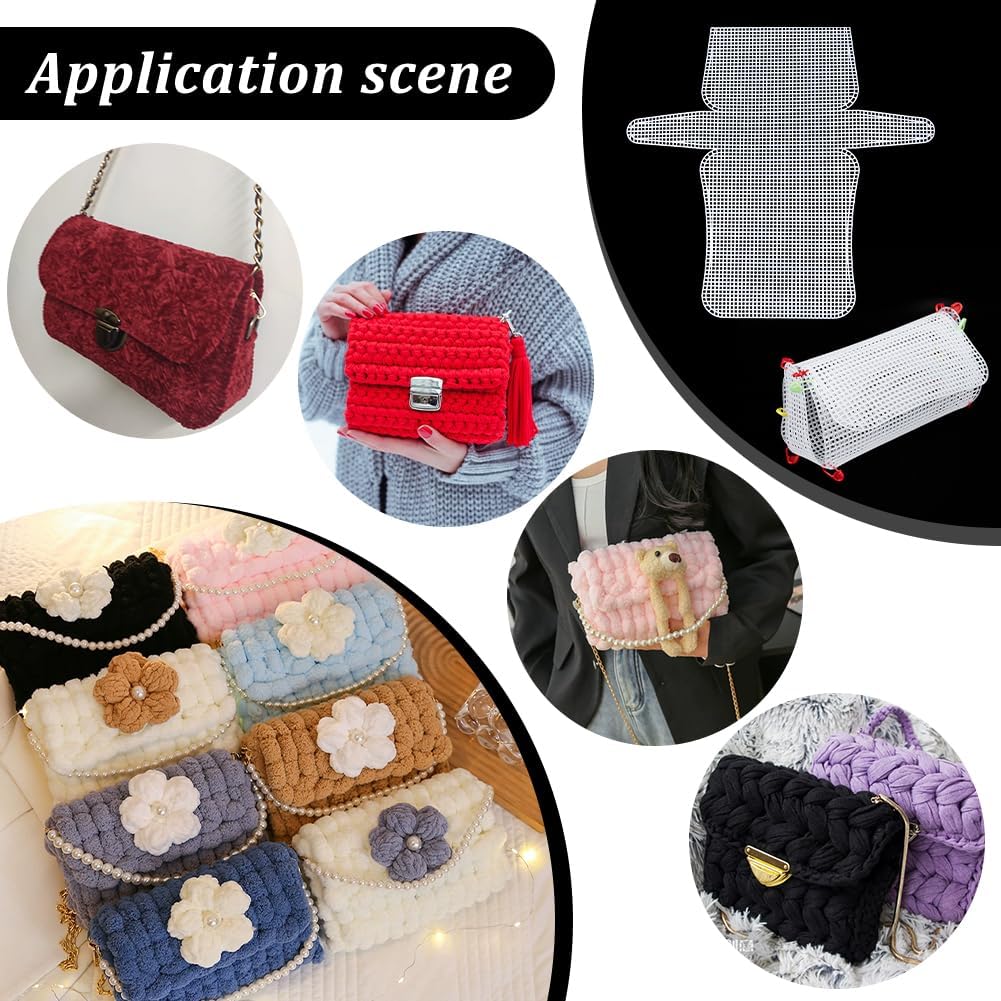 1-4개 플라스틱 메시 캔버스 시트 자수 투명 메시 빈 - Embroidery Paper 리뷰 및 가격