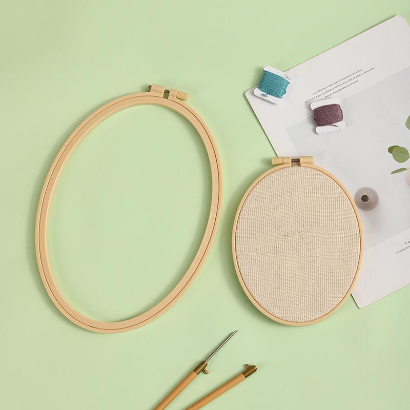대나무 플라스틱 타원형 나무 색상 자수 후프 프레임,  - Embroidery Hoop Stand 리뷰 및 가격