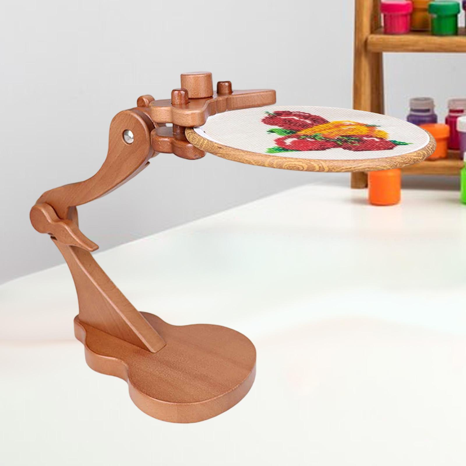 자수틀 홀더 목재 자수 프레임 스탠드 퀼팅용 남녀공용 - Embroidery Hoop Stand 리뷰 및 가격