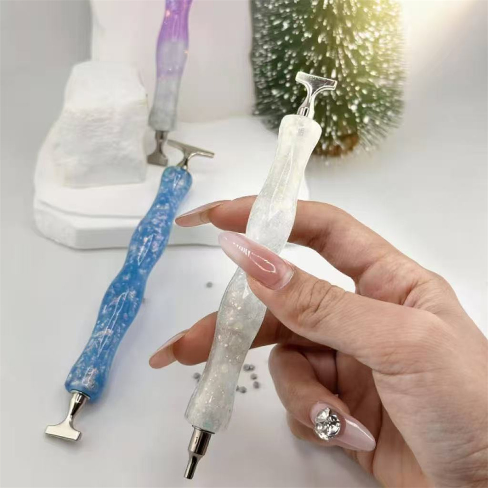 새로운 웨이브 레진 다이아몬드 페인팅 펜, 나사형 광택 - Embroidery Uae 리뷰 및 가격