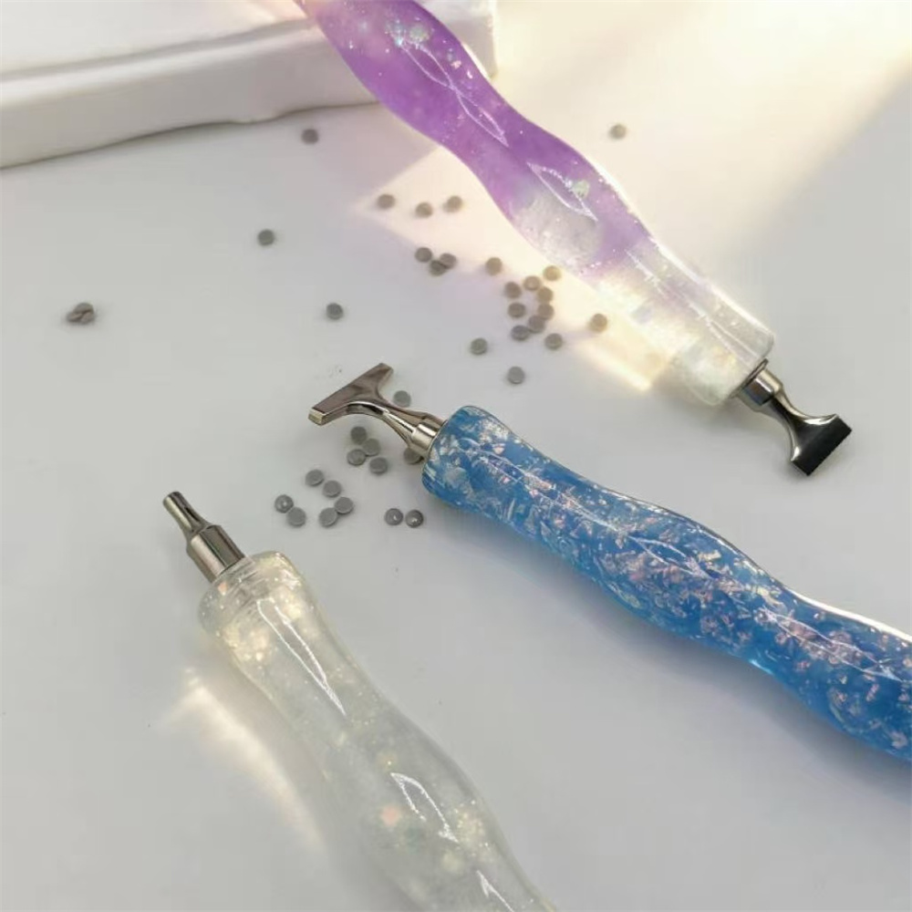 새로운 웨이브 레진 다이아몬드 페인팅 펜, 나사형 광택 - Embroidery Uae 리뷰 및 가격