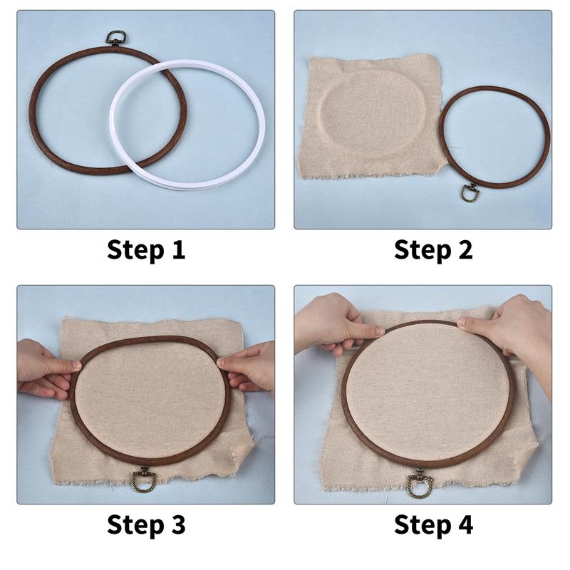 바느질 도구 원형 타원형 나무 자수틀 세트 컬러 플라스 - Embroidery Hoop Stand 리뷰 및 가격