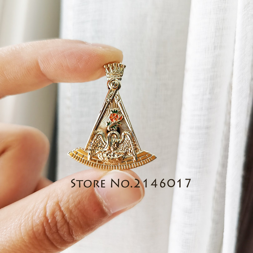 메이슨 스완 라펠 핀 18도 사각 나침반 크라운 브로치 - Embroidery Icon 리뷰 및 가격