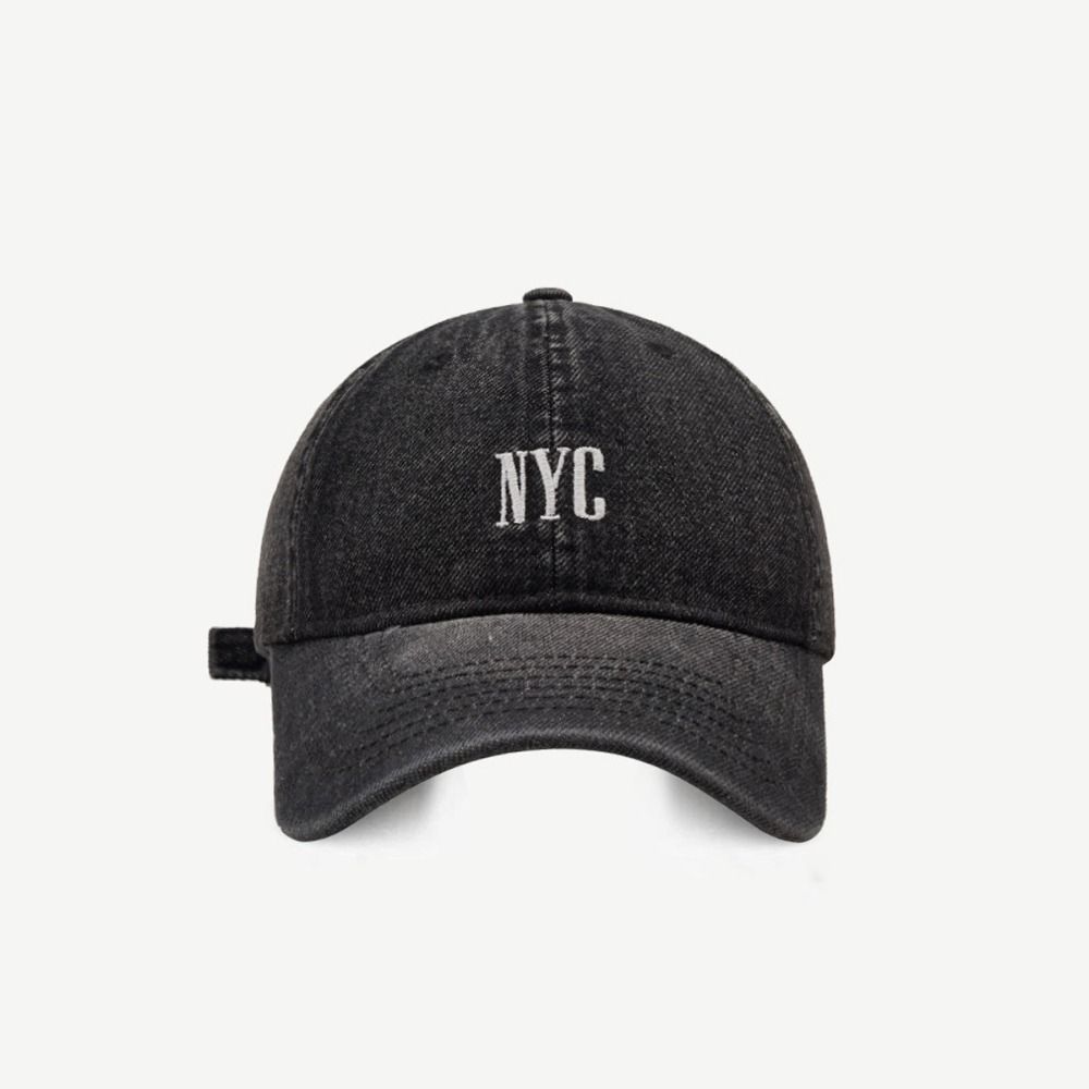 빈티지 캐주얼 NYC 자수 야구 모자 디스트레스드 조절 - Embroidery Nyc 리뷰 및 가격