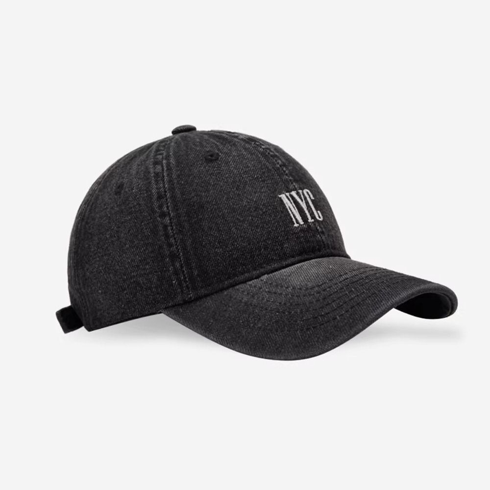 패션 캐주얼 NYC 자수 야구 모자 디스트레스드 조절  - Embroidery Nyc 리뷰 및 가격