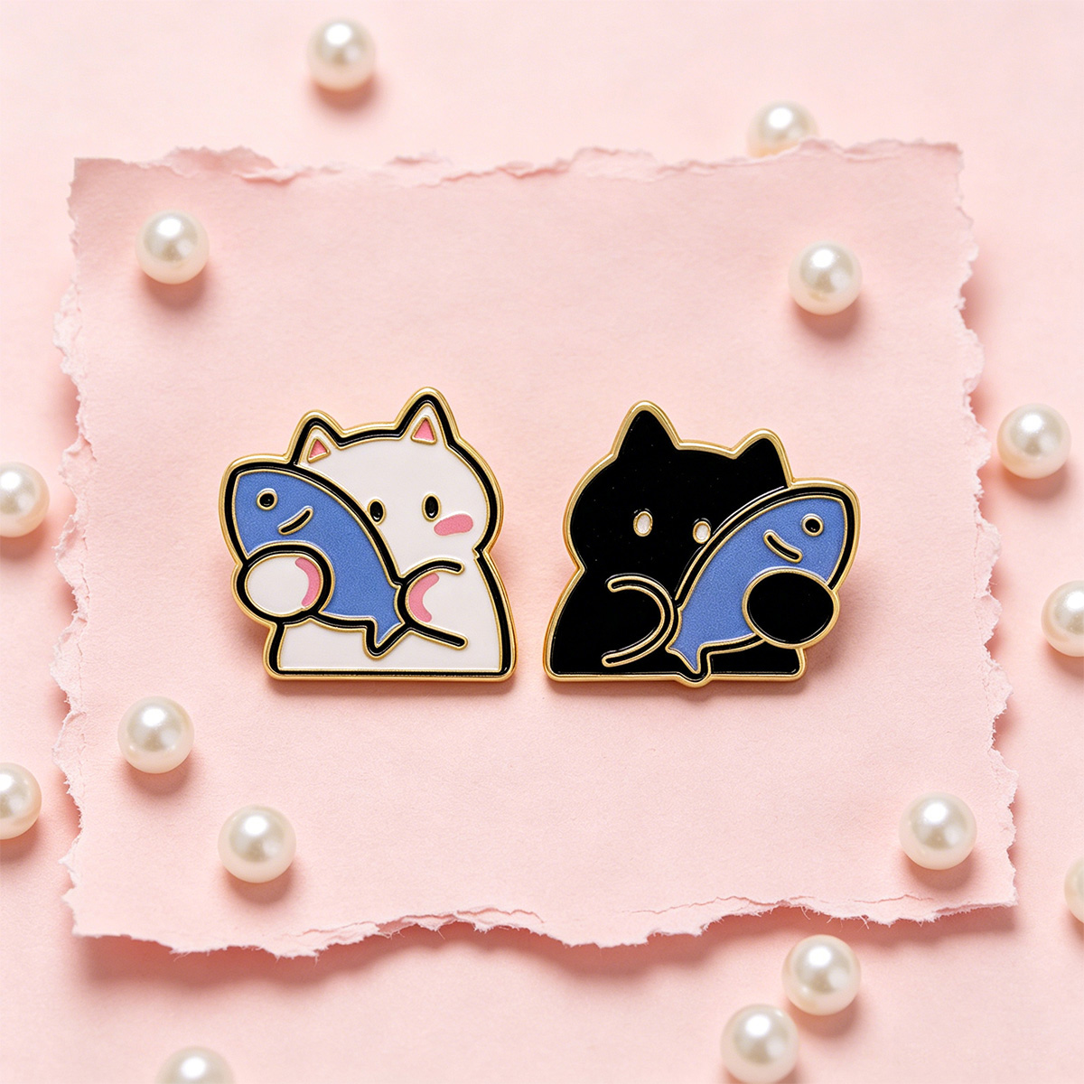 재미있는 닥스훈트 에나멜 핀 만화 고양이 배지 배낭 옷 - Embroidery Illustration 리뷰 및 가격