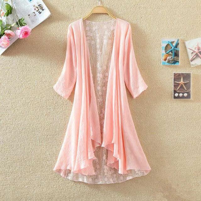 Boho Holiday Beach 여름 카디건 여성 레 - Embroidery Cardigan 리뷰 및 가격