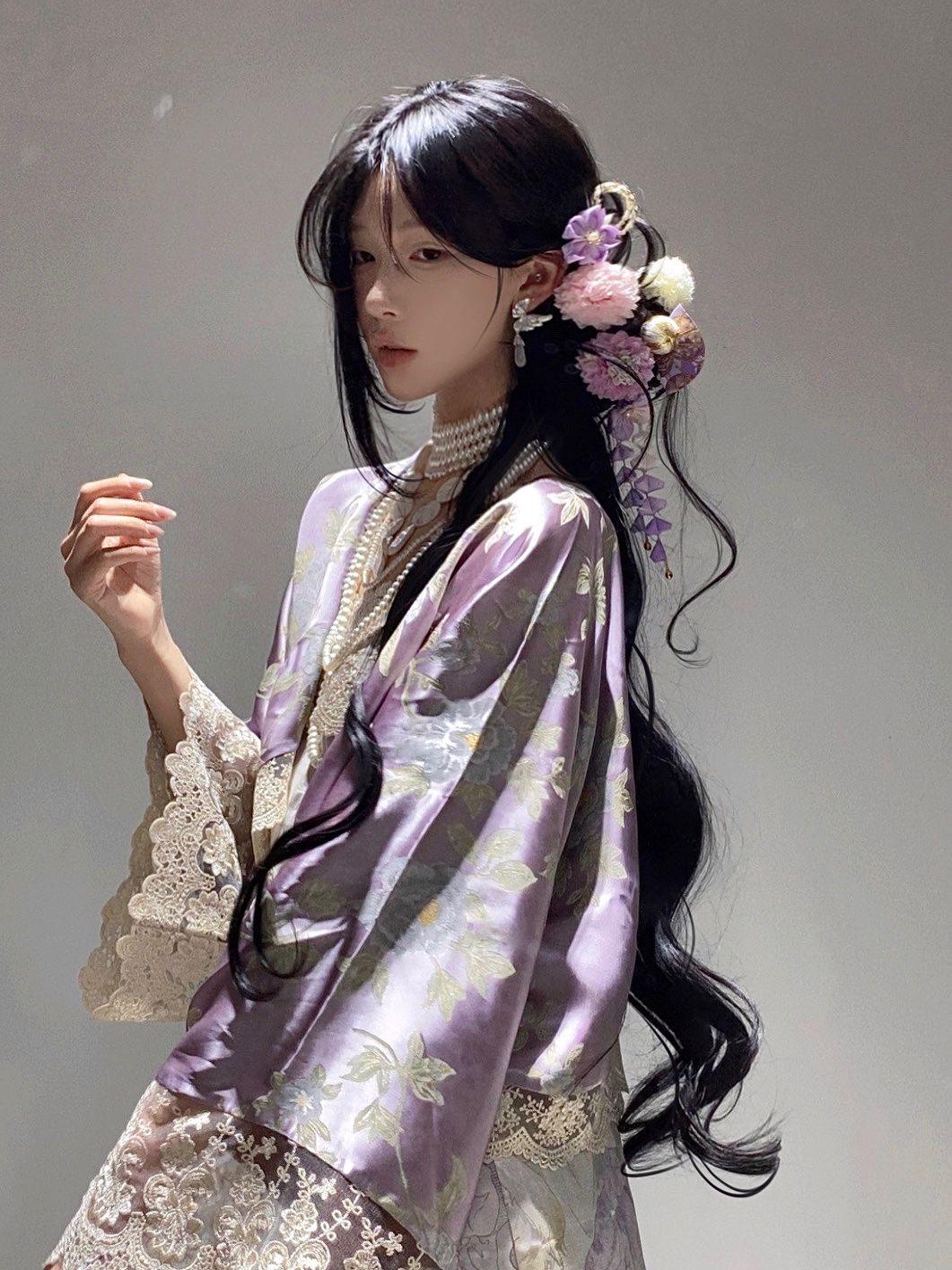 새로운 중국 스타일의 화려한 자수 레이스 스플라이싱 스 - Embroidery Cardigan 리뷰 및 가격