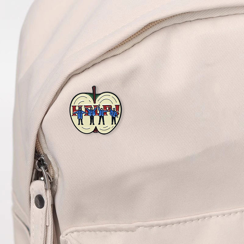 록 밴드 빈티지 크로스 에나멜 핀 레인보우 일렉트릭 기 - Embroidery Icon 리뷰 및 가격