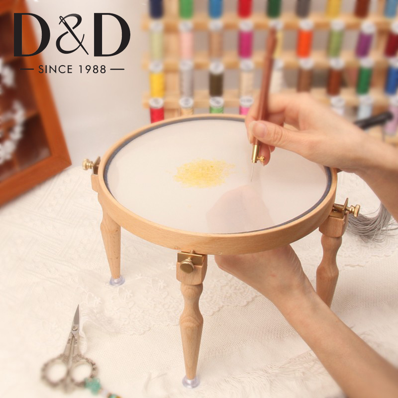 3/4Pcs 조절 휴대용 나무 자수 후프 스탠드 수제  - Embroidery Hoop Stand 리뷰 및 가격