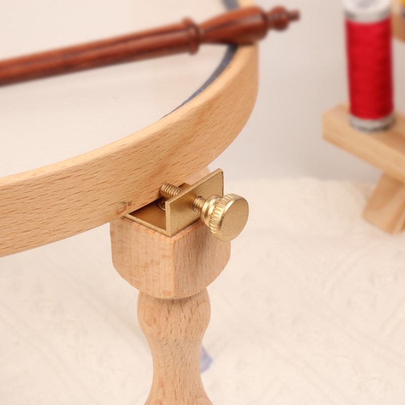 3/4Pcs 조절 휴대용 나무 자수 후프 스탠드 수제  - Embroidery Hoop Stand 리뷰 및 가격