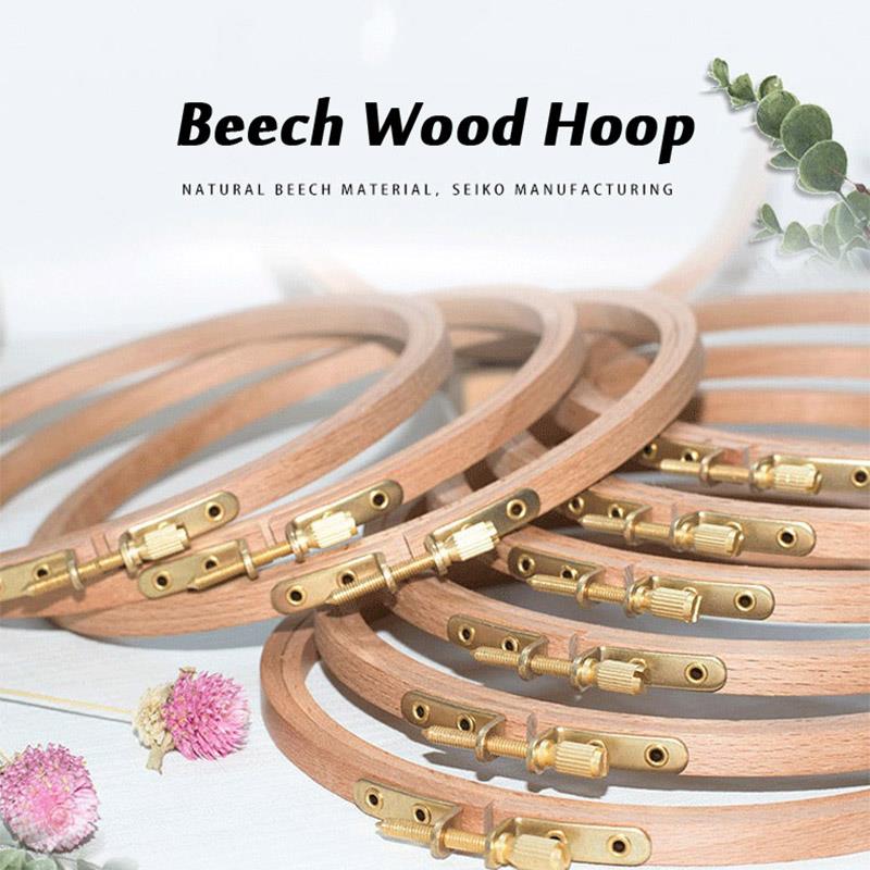 1개 고품질 너도밤나무 자수틀 나무 자수 원형 링 홀더 - Embroidery Hoop Stand 리뷰 및 가격