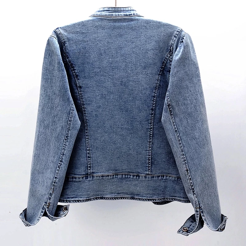 여성 2026 봄 자수 데님 재킷 새로운 짧은 재킷 카 - Embroidery Cardigan 리뷰 및 가격
