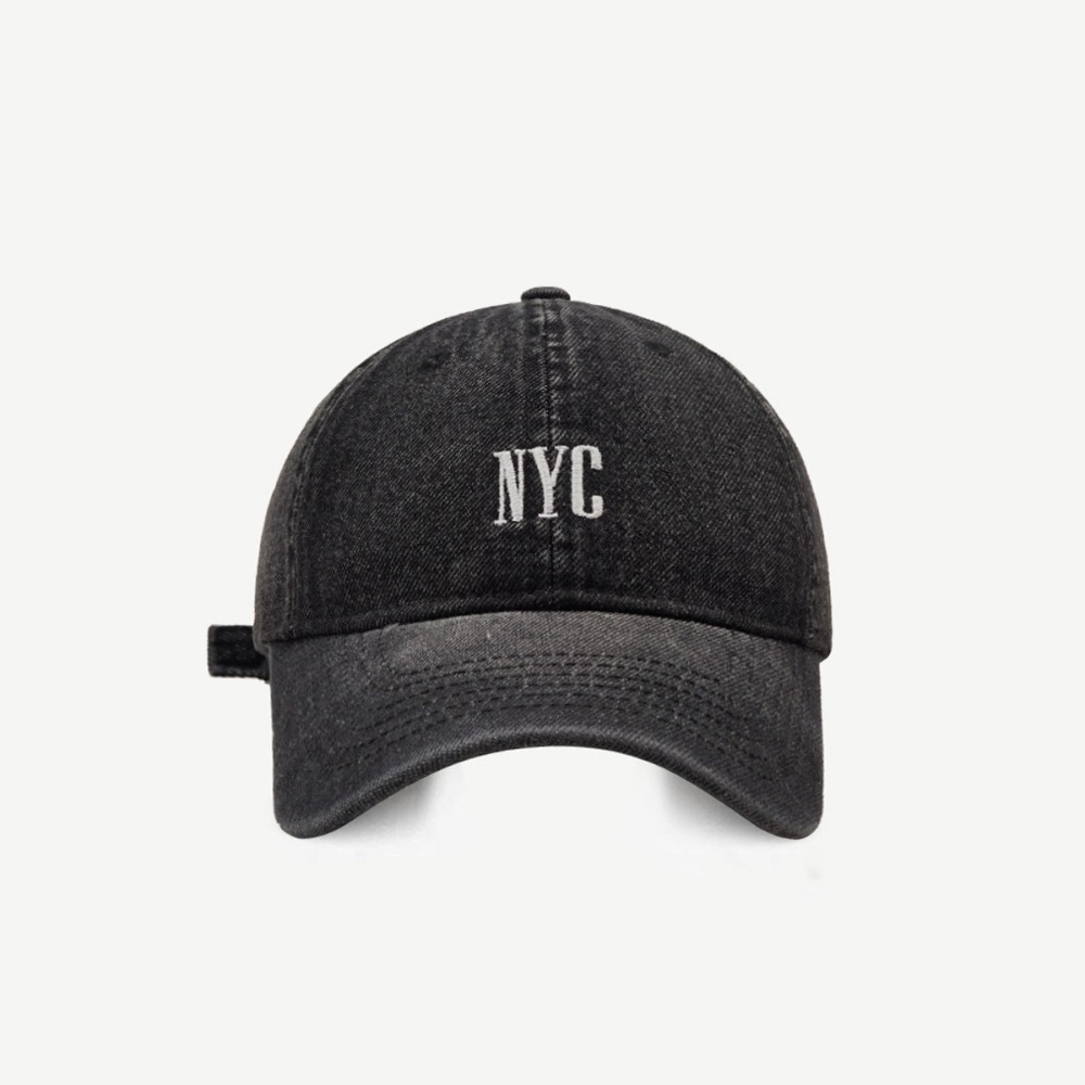 패션 캐주얼 NYC 자수 야구 모자 디스트레스드 조절  - Embroidery Nyc 리뷰 및 가격