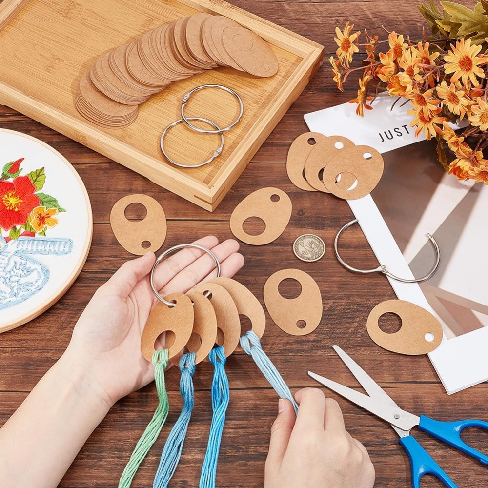 100Pcs 눈물 방울 치실 스레드 드롭 Burlywo - Embroidery Paper 리뷰 및 가격